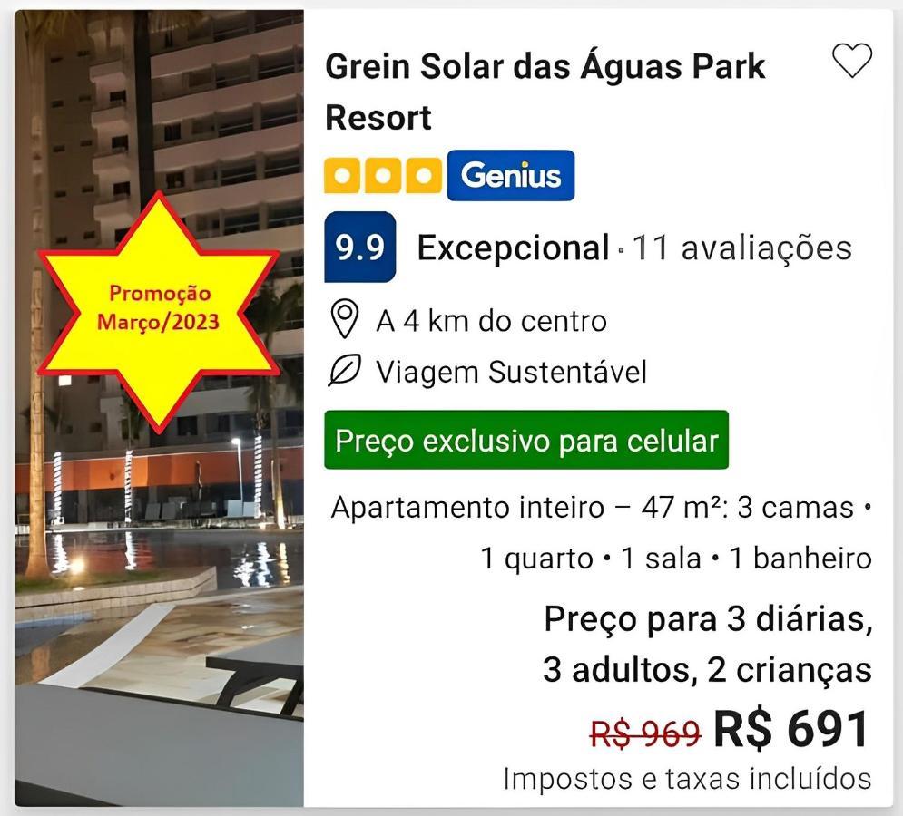 Grein Solar Das Aguas Park Resort Olímpia Exteriér fotografie